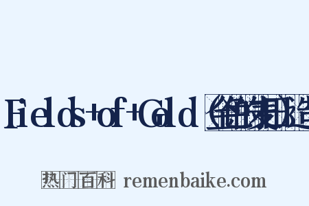 Fields+of+Gold（金色的麦田）造句是什么意思的图片